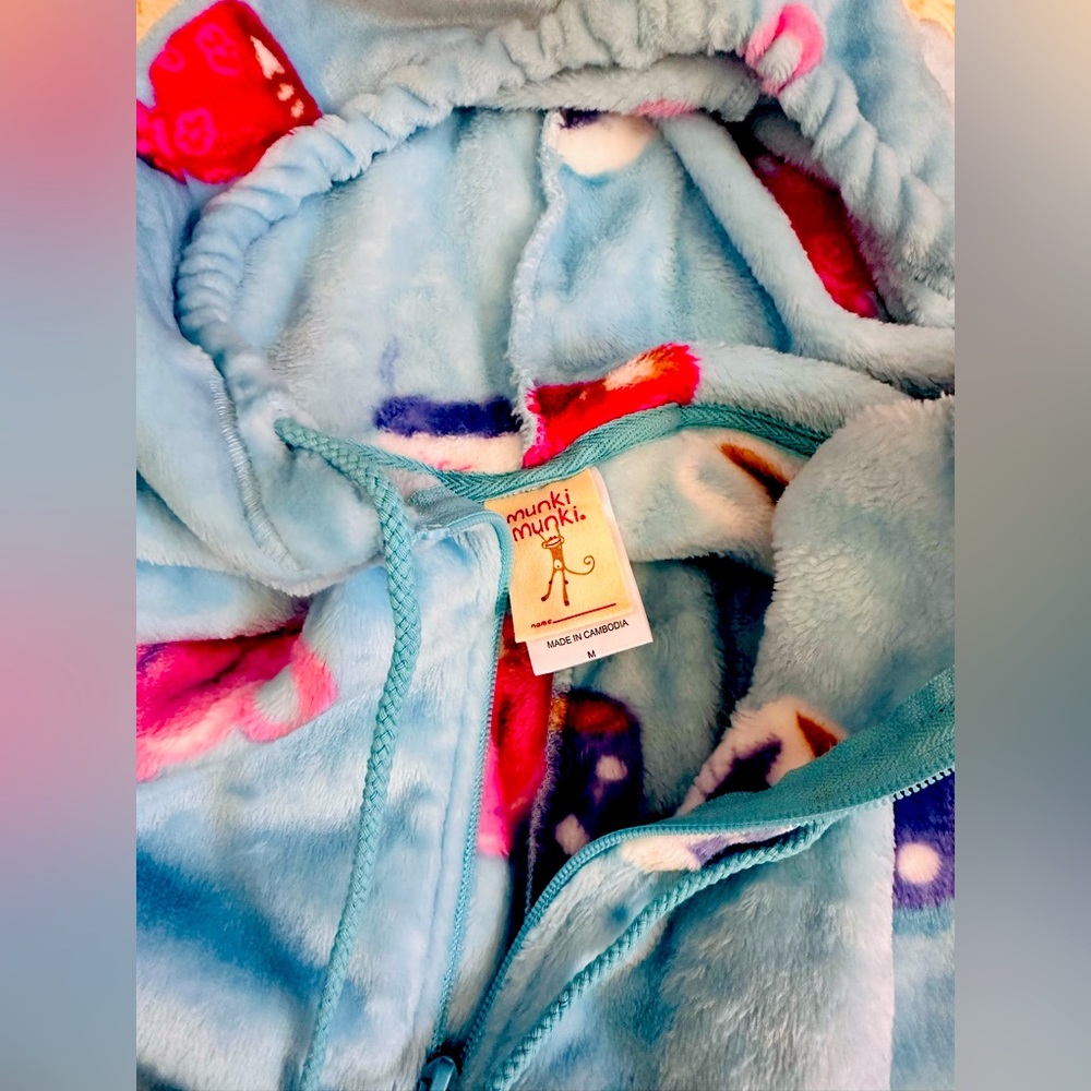 Munki Munki One Piece Hooded Pjs Onesies